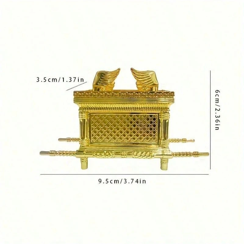 Die Arche des Verbündens, historische Modells, Nachbildung, vergoldet, Zuhause, festliche dekorative Figur, Ornament, altes ägyptisches Design – Detail 9