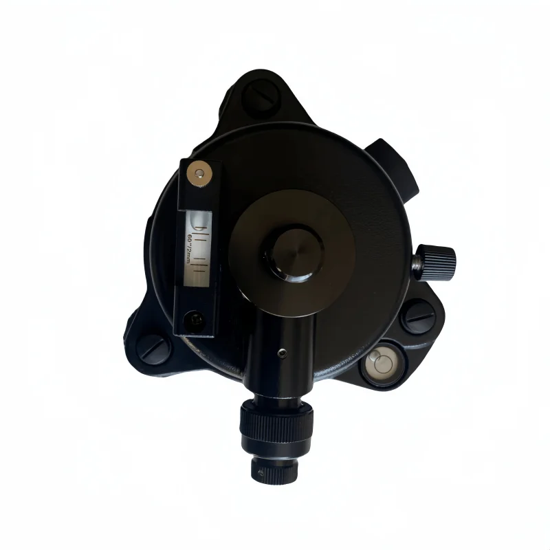 black Tribrach And Optical Plummet Rotating Adapter For Prisms GPS 5/8\