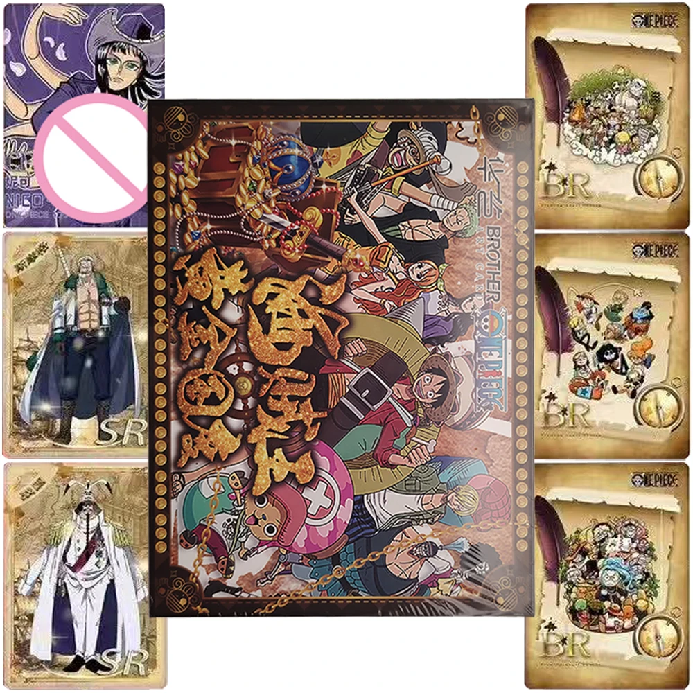 One Piece Limited Collection Cards Youth Hot Blood Battle Anime Protagonist Group Creative Peripheral Gifts Family Table Toys