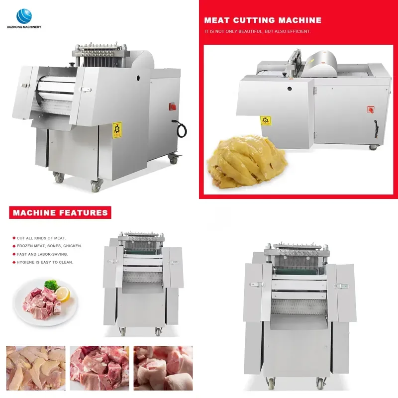 Automatic Chicken Cutter Bone Saw Meat Cutter for Poultry Processing