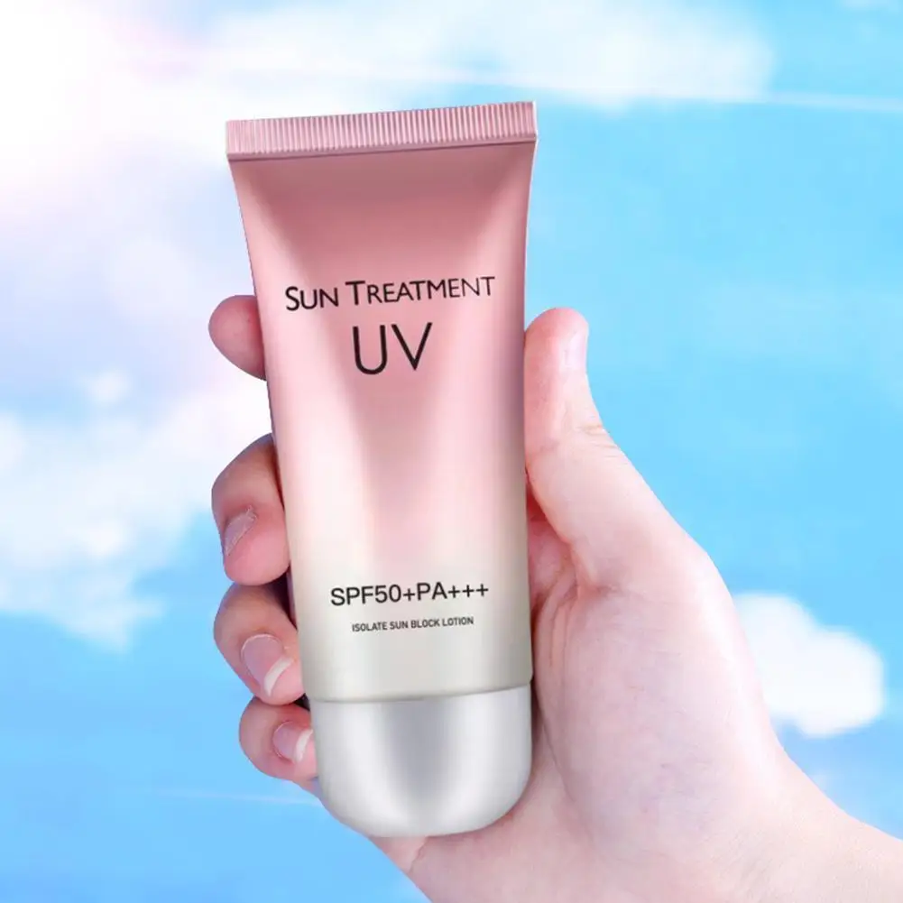 Zonnebrandcrème Gezichtslichaam Zonnebrandcrème Hoge bescherming Olieverzorging UV Hydrateren Sunblock Controle SPF Huid 50+ Gezicht Lichaam Isolatie Cr I6O2