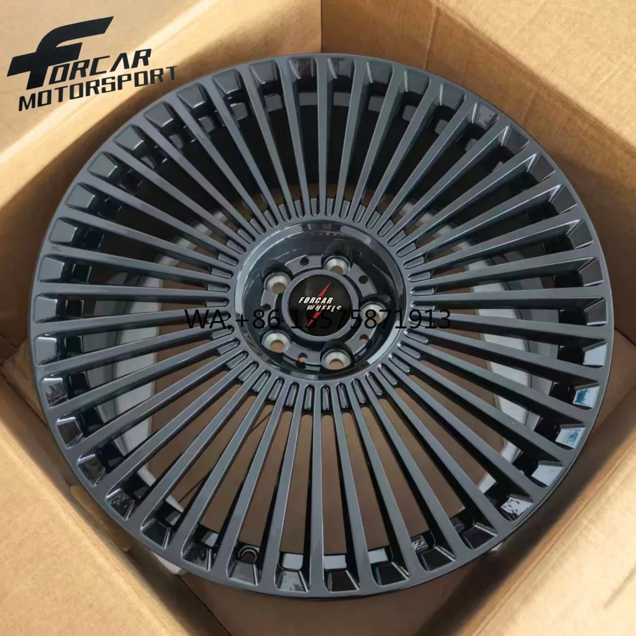 

High Performance Forged Alloy Car Wheel Rims Racing Car Machined Face Finish Rims Wheels Rim for 16-26inch Sizes