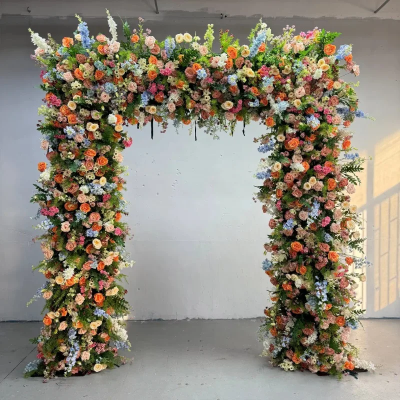 

Индивидуальная заводская искусственная цветочная арка, свадебная арка для свадебных украшений