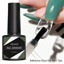 XEIJAYI Solid Nail Glue 15ML Gel Nail Press on False Nail Glue Acrylic Gel Polish Manicure Need UV/LED Lamp