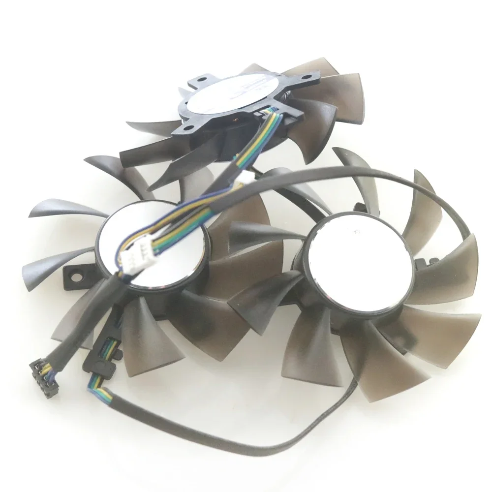 3 stks/partij FD8015H12S 75mm 12 V 0.32AMP 4Pin Voor AMD Radeon VII Videokaart Koeler Koelventilator