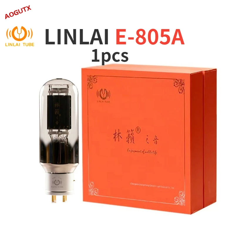 LINLAI E-805A E805A Vacuum Tube HIFI Audio Valve Replace 805 805A 805M Electronic Tube Amplifier KitDIY HIFI Matched Quad Aogutx