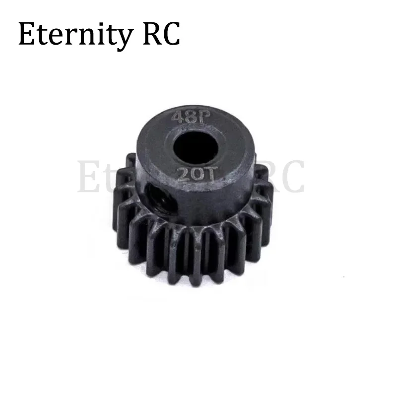 48P 3.175mm 16T 17T 18T 19T 20T 21T 22T 23T 24T 25T Steel Metal Pinion Gear Motor Gear For 1/8 1/10 RC Car Motor Parts