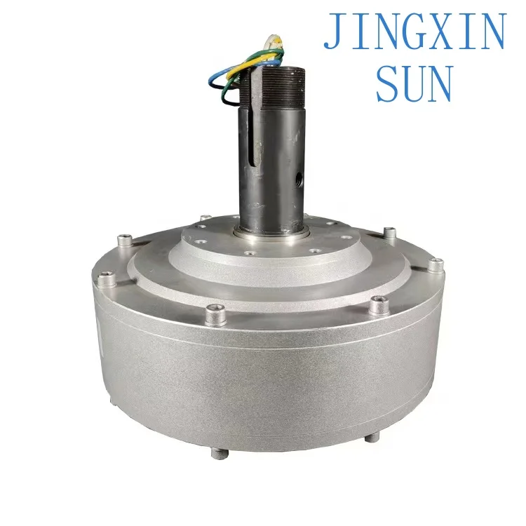 Vertical Wind Turbine Use 3000w 260RPM 120v 220v 380V Low RPM Low Torque Permanent Magnet Alternator Coreless Maglev Generator
