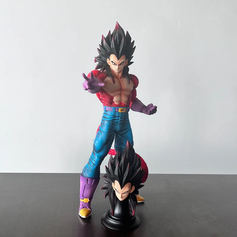 

JJ Super Saiyan 4 Vegeta Action Figure Dragon Ball Anime Pvc Statue Collectible Model Home Decor Ornament Gift For Collectors