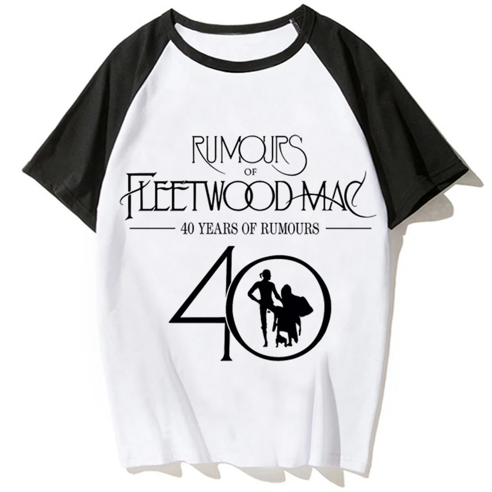 Rumours Fleetwood Mac tshirt women summer Y2K t shirt girl harajuku clothing