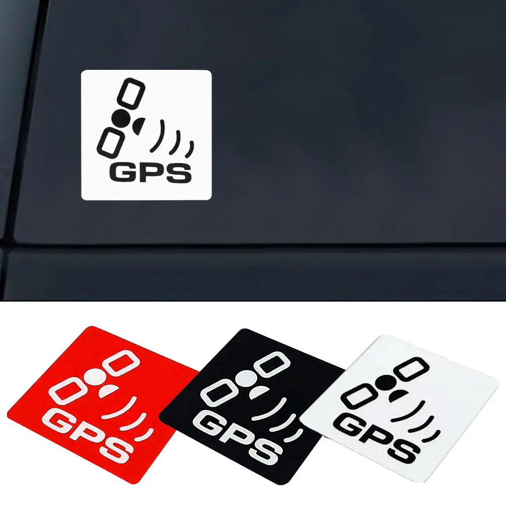 

Motorcycle Body Fuel Tank Anti-Theft Warning Reflective Vinyl Decals Car Window GPS TRACKING Alarm Decor Sticker Auto Accessorie