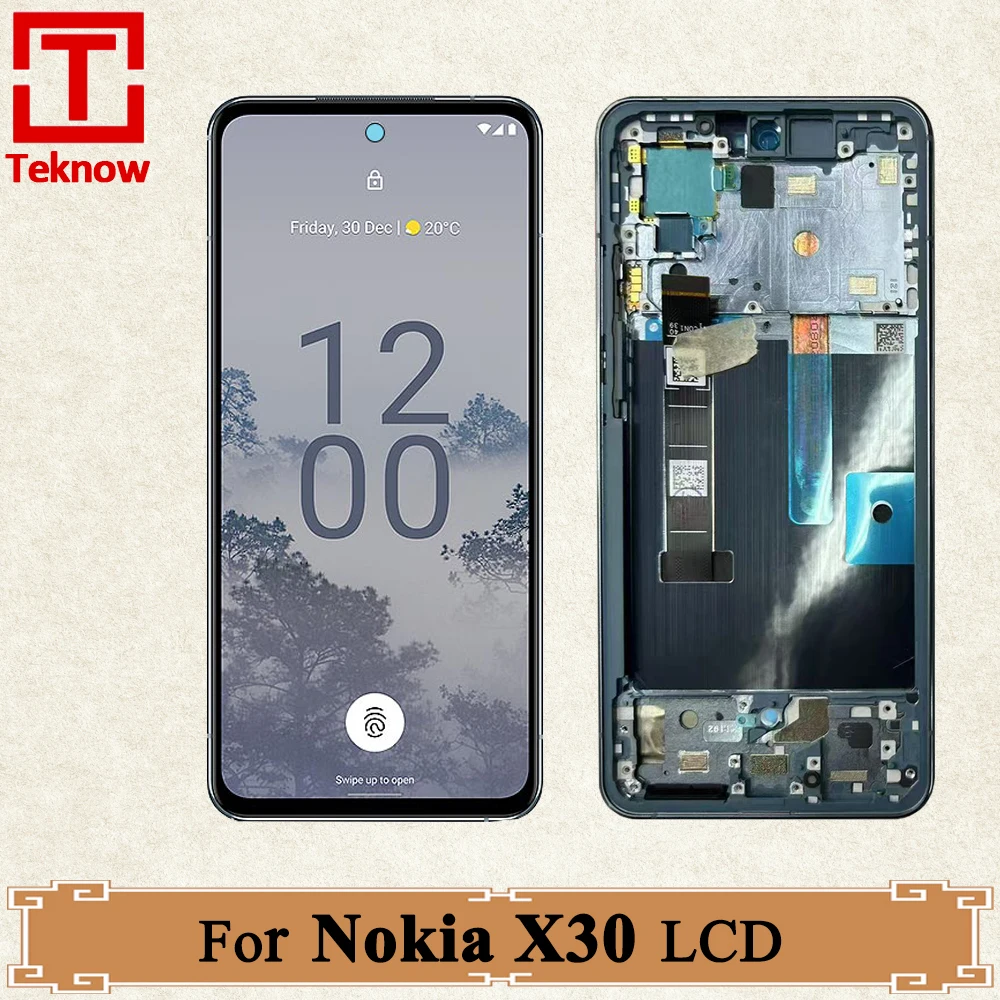 

6.43" Original For Nokia X30 LCD Display Touch Screen Digitizer Assembly For Nokia X30 TA-1450 TA-1443 Display Replacement Parts