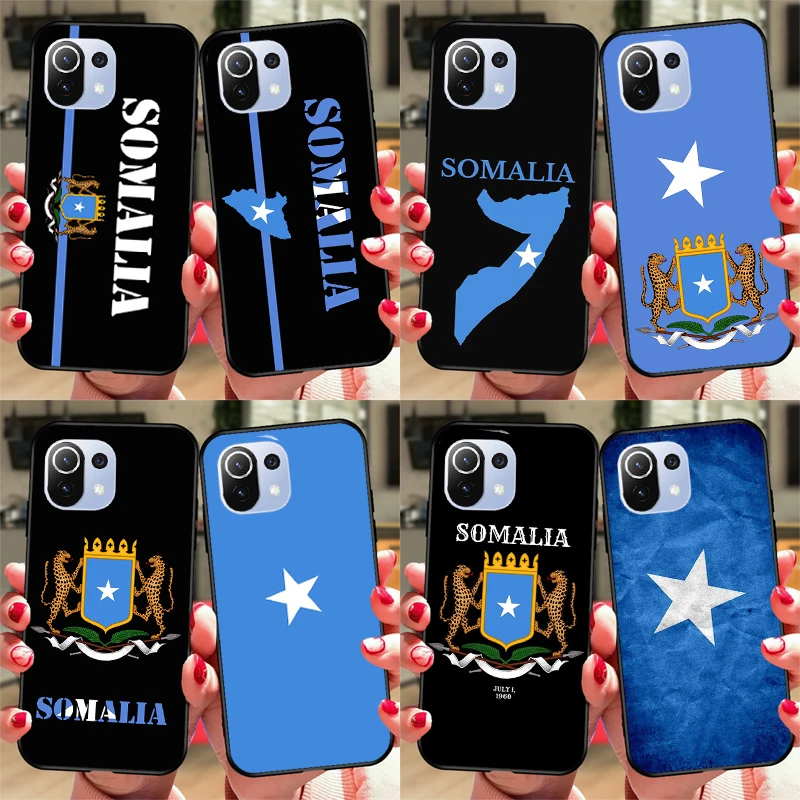 Somali Somalia National Flag Funda For POCO F5 X3 X4 X5 Pro F4 GT C40 F3 Case For Xiaomi 11T 12T Pro 12 X 13 Lite Cover