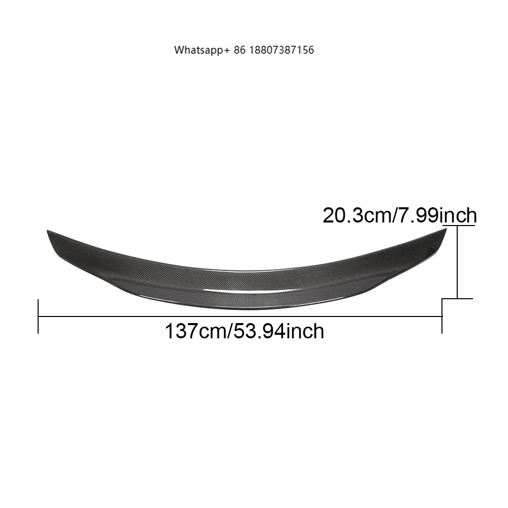 

Carbon Fiber Rear Trunk Spoiler Wing for Benz R172 SLK-CLASS 11-16 & SLC-CLASS 16+ Premium Car Spoiler