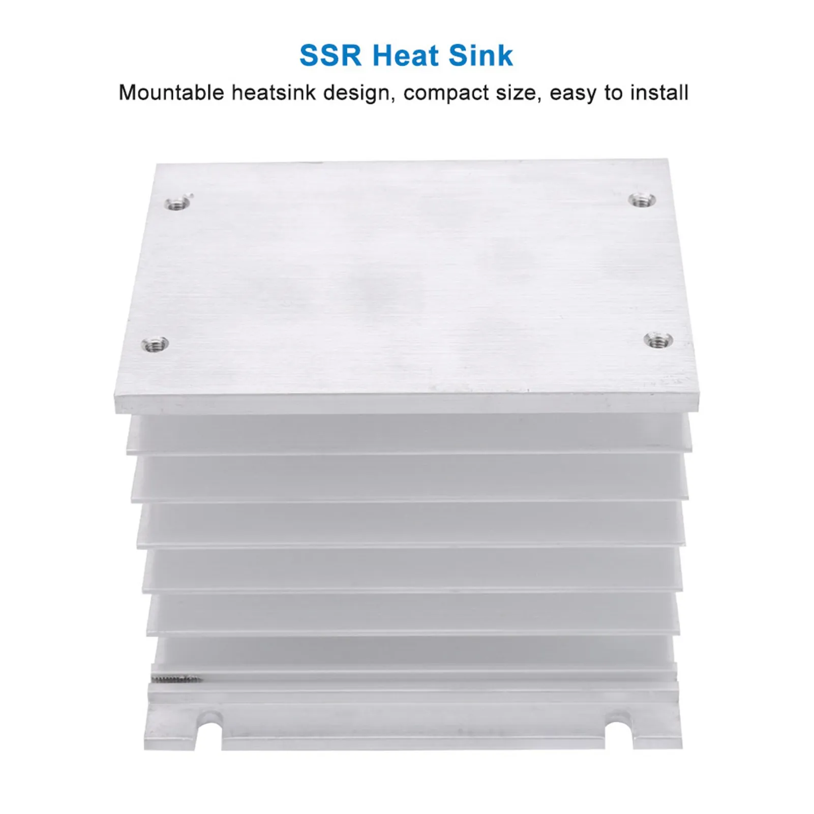 SSR Dissipation SSR Heat Sink SSR Heatsink Three Phase Aluminum Alloy Heat Sink SSR Dissipation  State Relay Heatsink