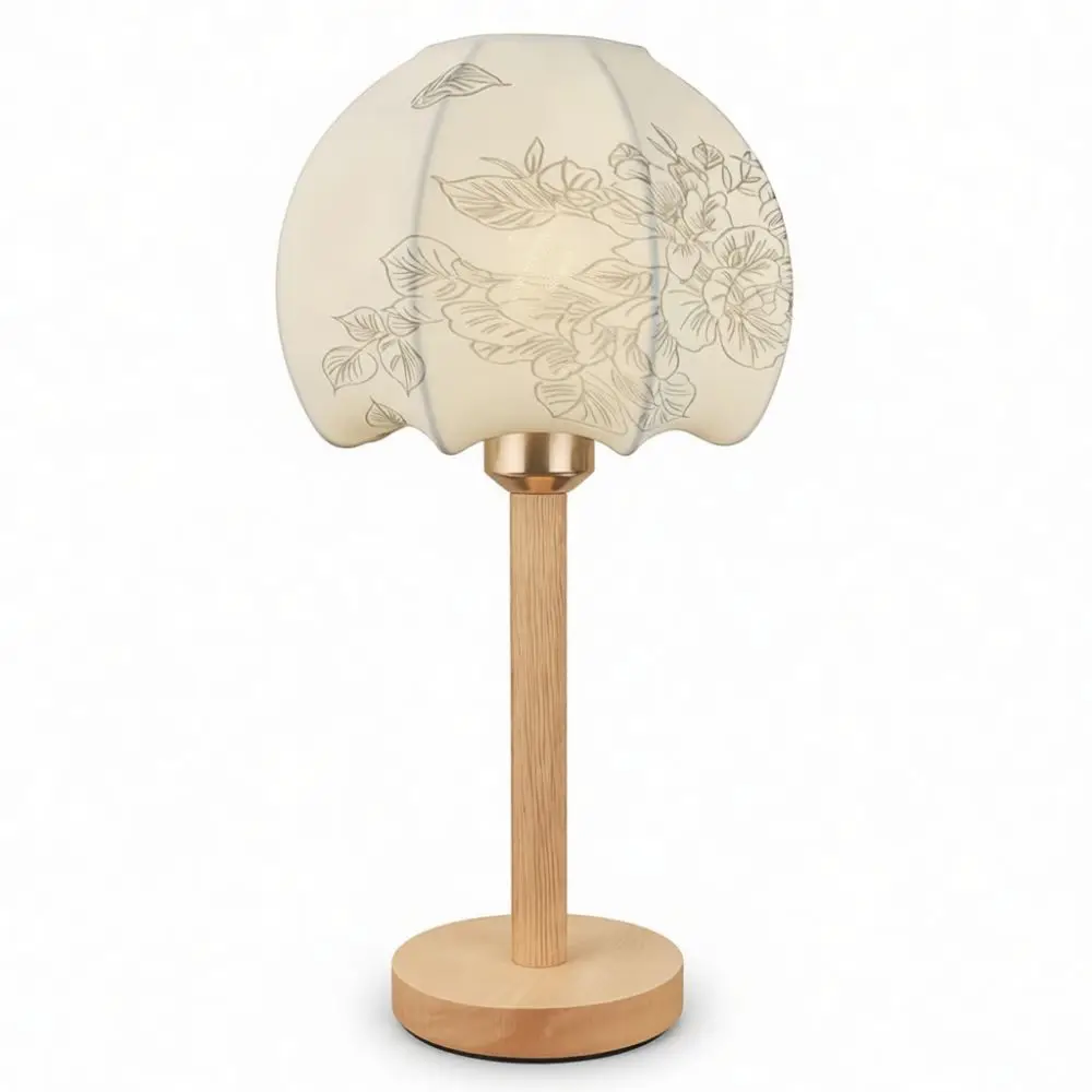 American Vintage Desk Lamp Dimmable Bedside Light Retro Table Reading Light Bedroom Study Office Fashion Decorative Lamp