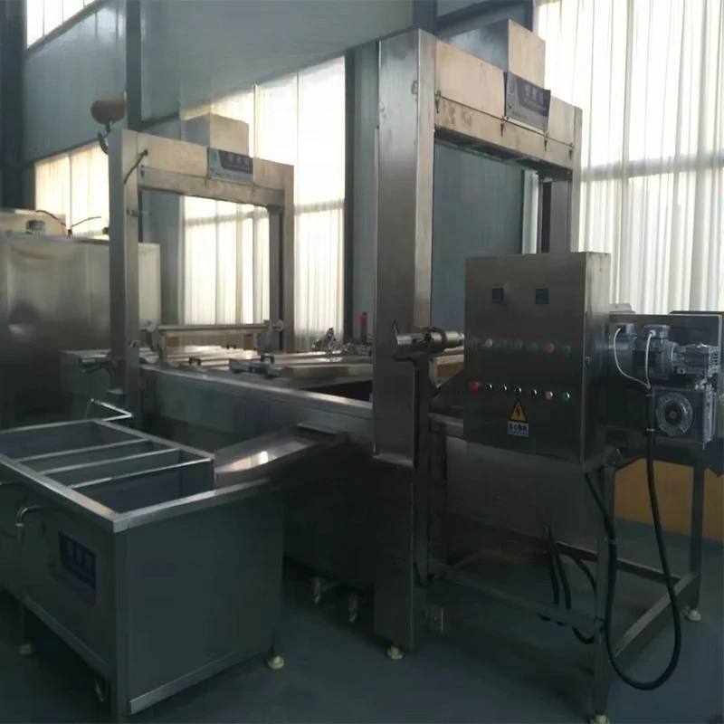 Automatic Food Cooking Machine Customized Canned Beef Pre-cooking Machine Canned Chicken Pre-cooking Machine