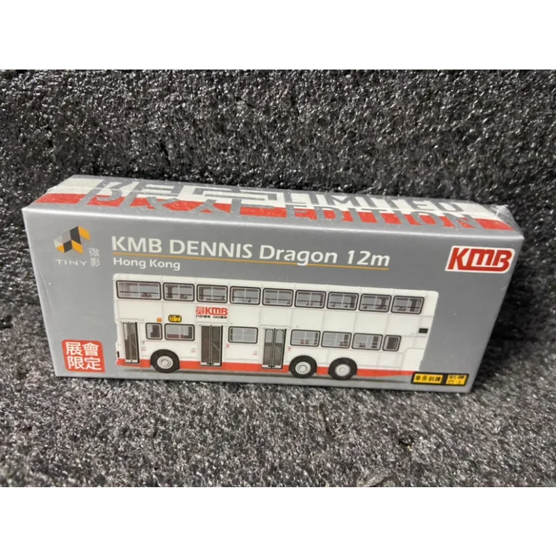 Diecast minúsculo dennis dragão 12 metros kmb treinamento ônibus motorista liga modelo de carro brinquedo colecionável presente lembrança exibição ornamento