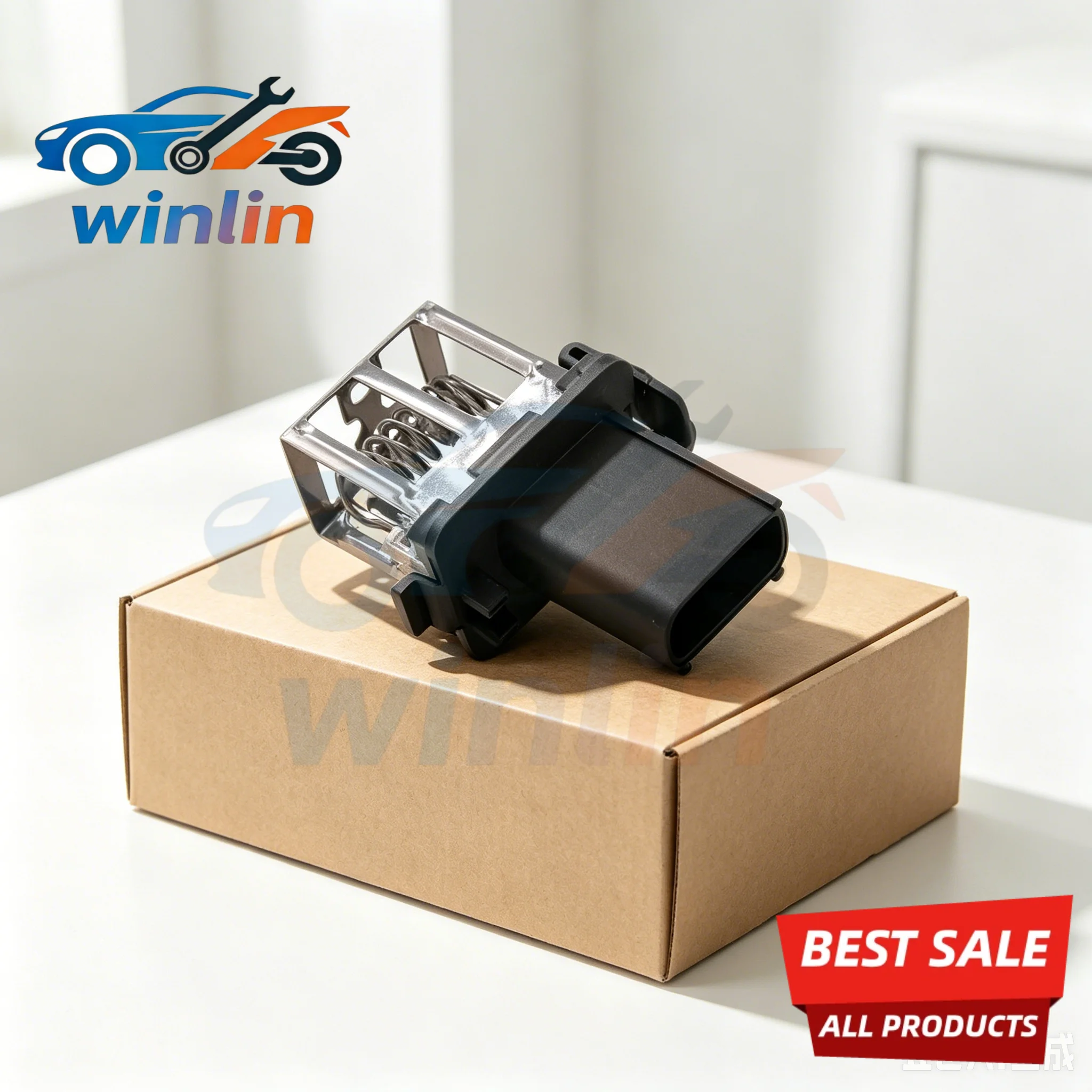 

8V518L603AA Blower Motor Resistor For Ford Focus Fiesta Mondeo C-MAX Transit 2Pin New