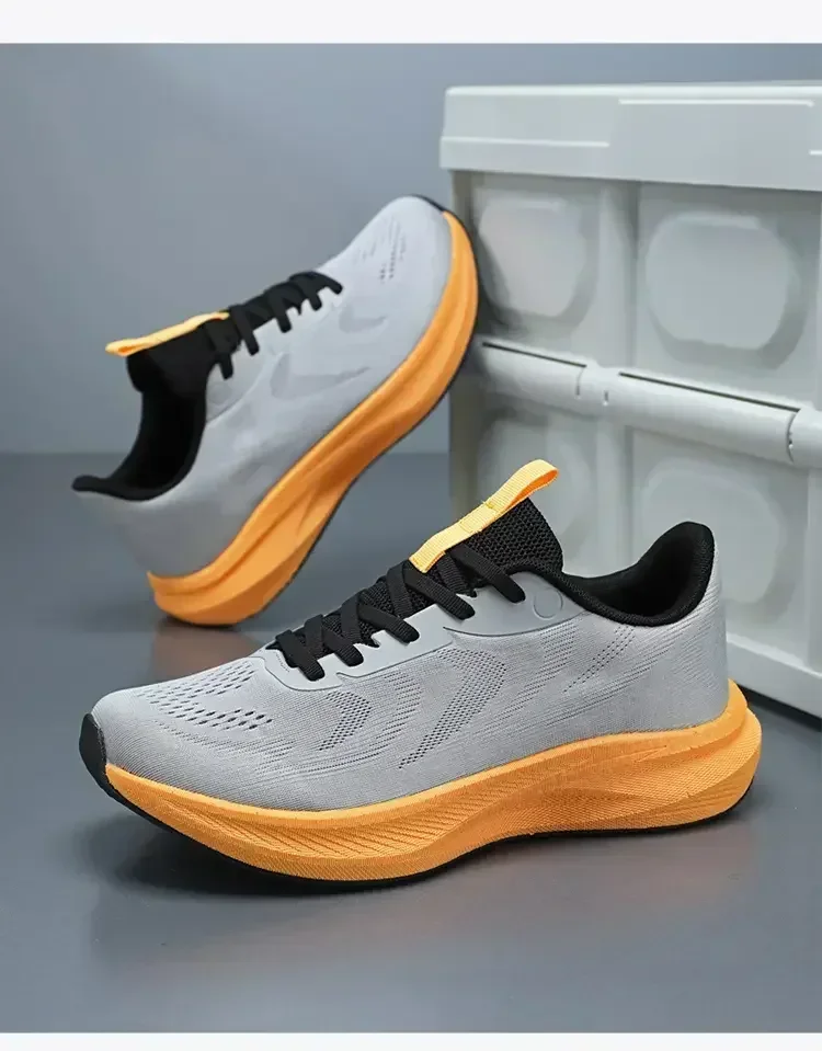 Herren-Laufschuhe mit breiter Passform, Komfort-Wanderschuhe für Damen, Unisex Atmungsaktives Mesh, Rutschfeste Dämpfung Trainingsschuhe – Detail 28