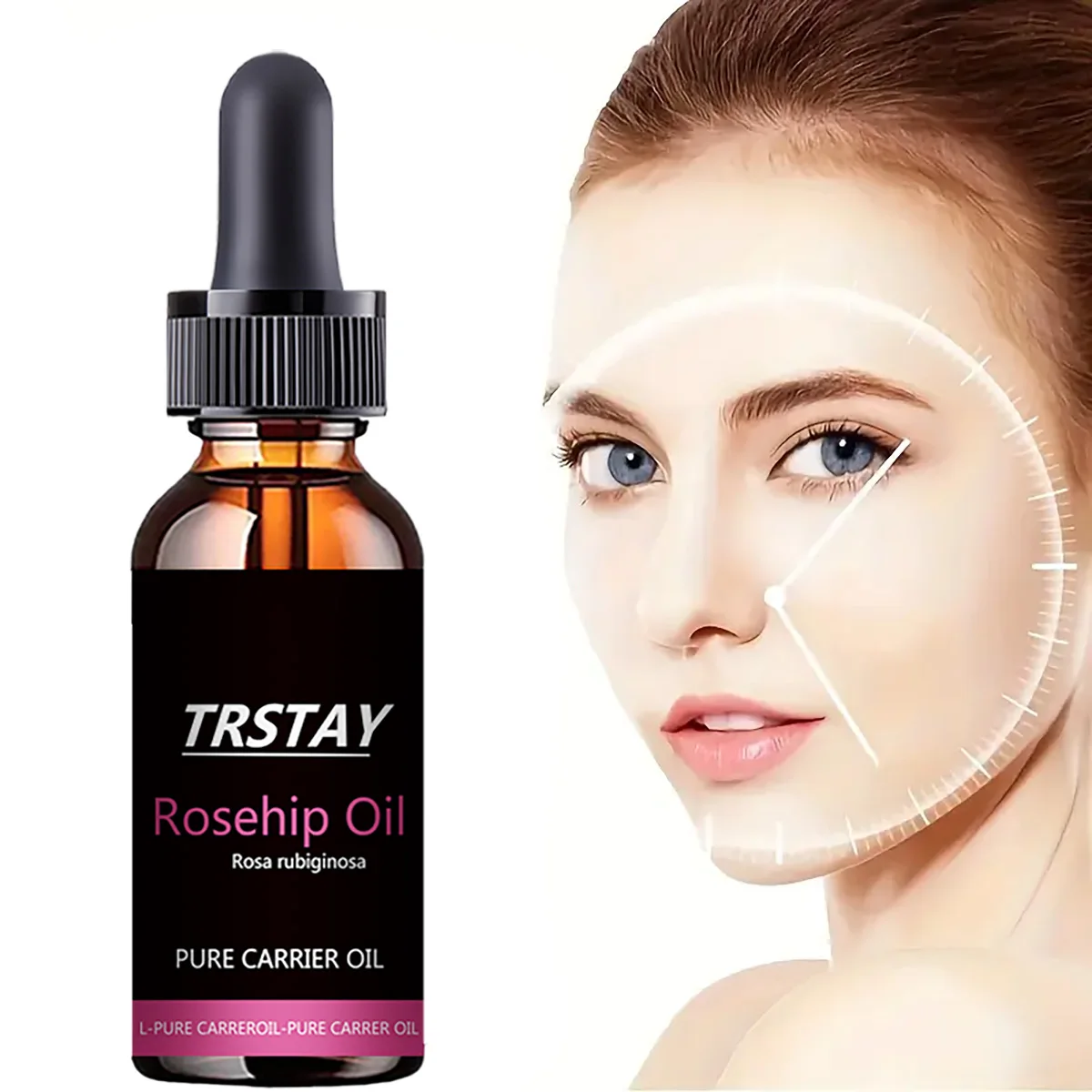 

5ML/15ML/30ML/50ML/Rose fruit oil brightens skin tone, hydrates and reduces dullness