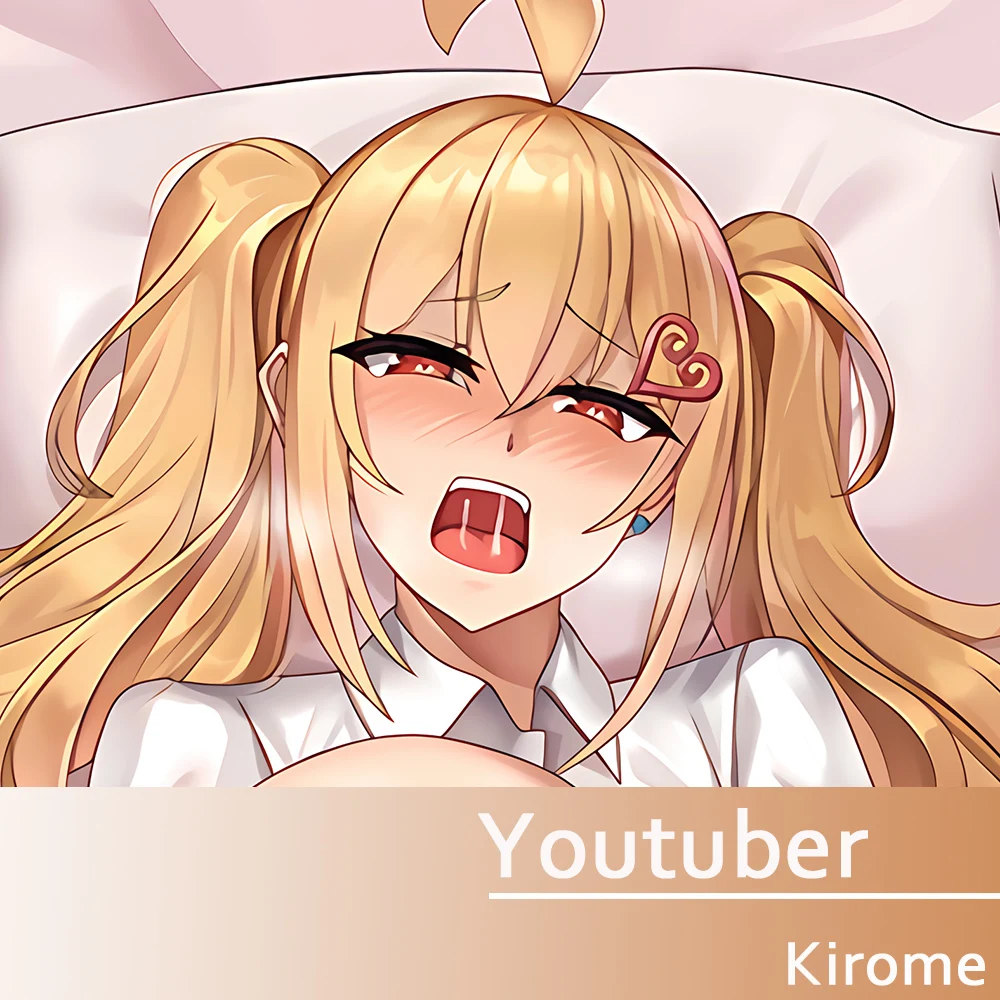 

Vtuber Anime Body Pillow Cover Dakimakura Virtual Youtuber Kirome Pillowcase