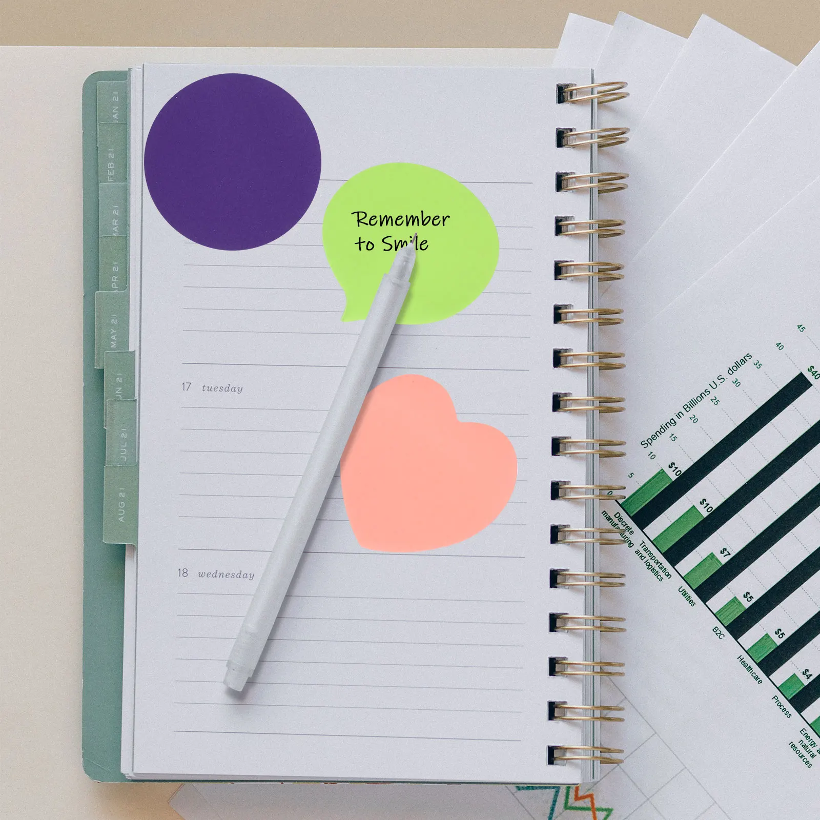 

Cute Mini Notepad Stickers For Bright Stationery Bulk Adhesive Memo Pads School Supplies Heart