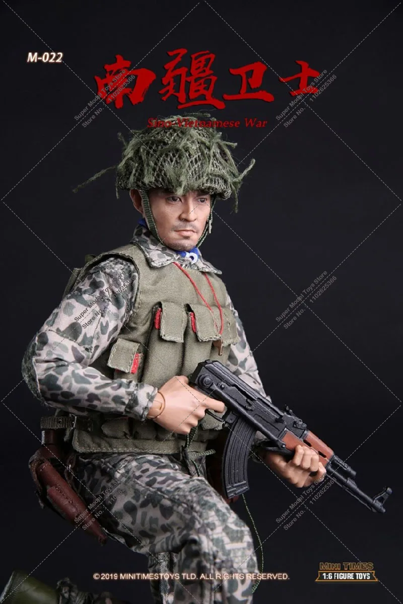 In Stock Minitimes Toys M022 1/6 Scale Male Soldier Southern Xinjiang Guard 12'' Full Set Action Figure Model Toys for Hobby