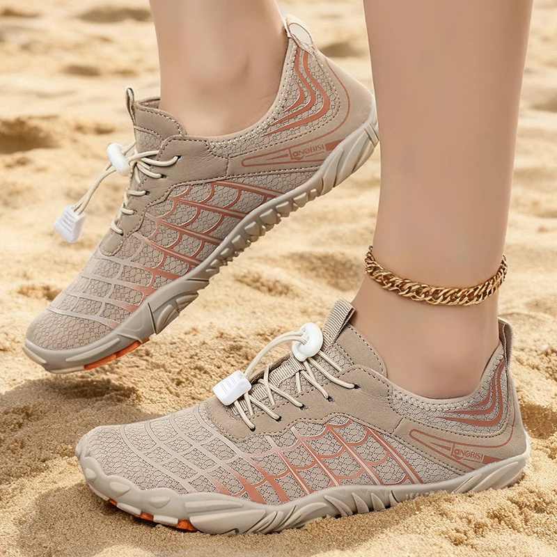 Men's Outdoor Fishing Shoes, Water Shoes for Swimming, Water-Resistant Shoes for Rafting and Boating, Outdoor Beach Shoes, Summer Hiking and Beach Shoes, Indoor Fitness Yoga Shoes, Soft-Soled Shoes for Jump Rope and Ae