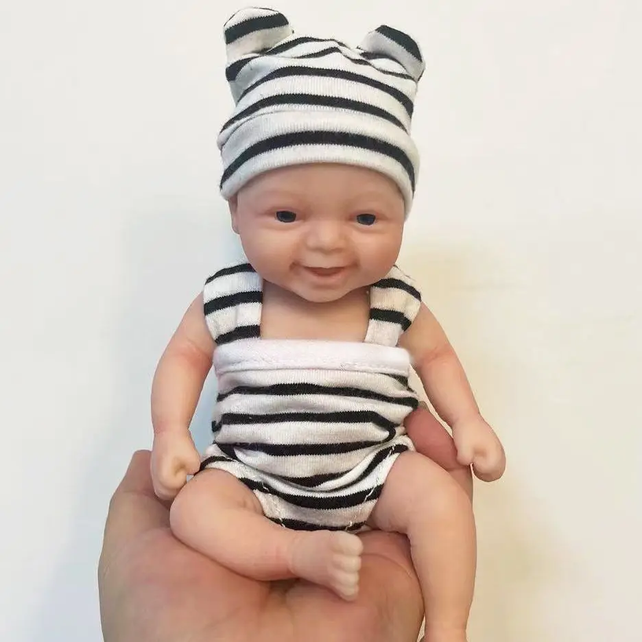 Dolls Clothes Set  - FOR Mini Reborn doll  Micro Preemie Full Body Silicone  - Doll Accessories