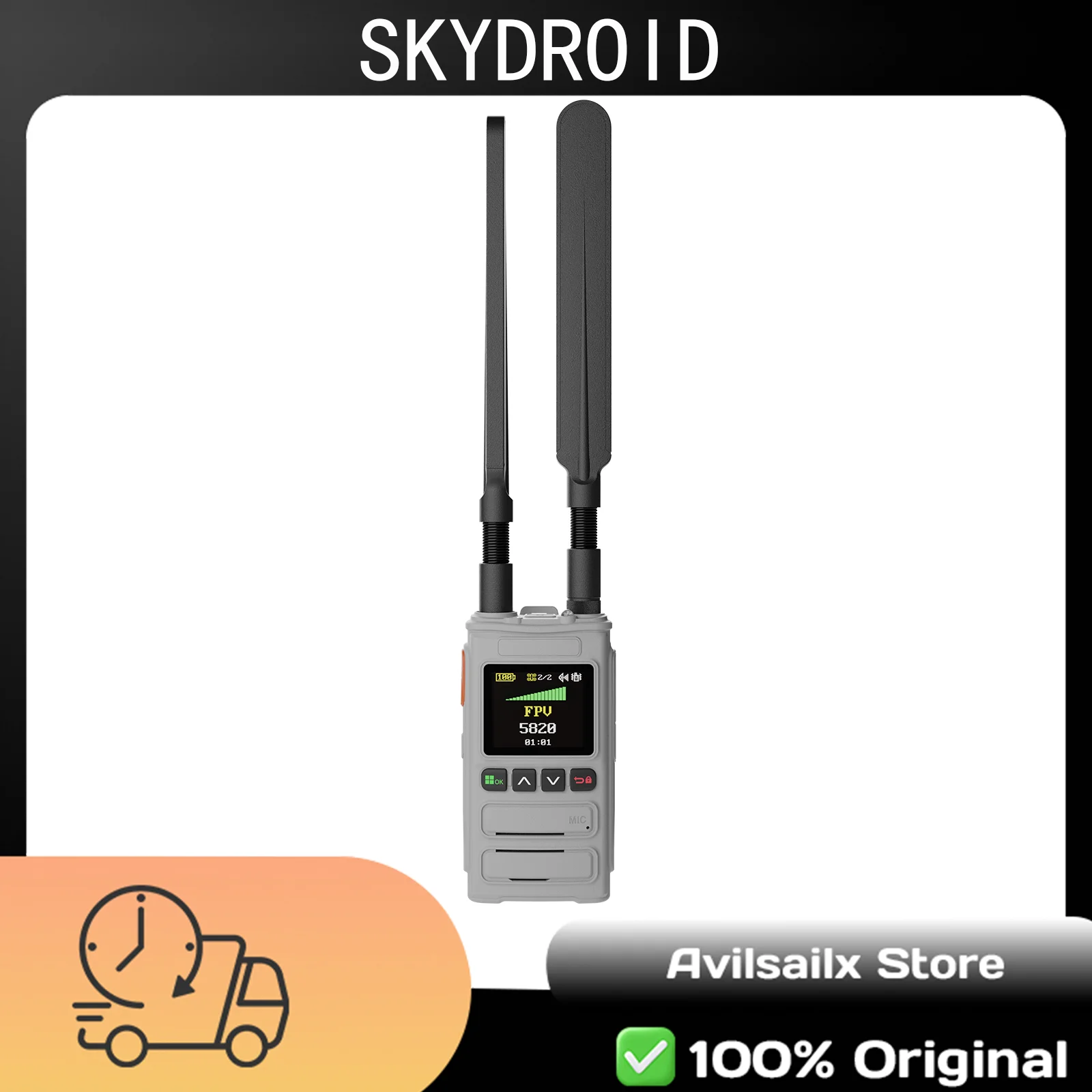 

Новый дрон дальнего действия Skydroid S12-8G с системой обнаружения 8 ГГц, временем полета 15 часов, эффективный диапазон 5 км, удобная ручка для одной руки