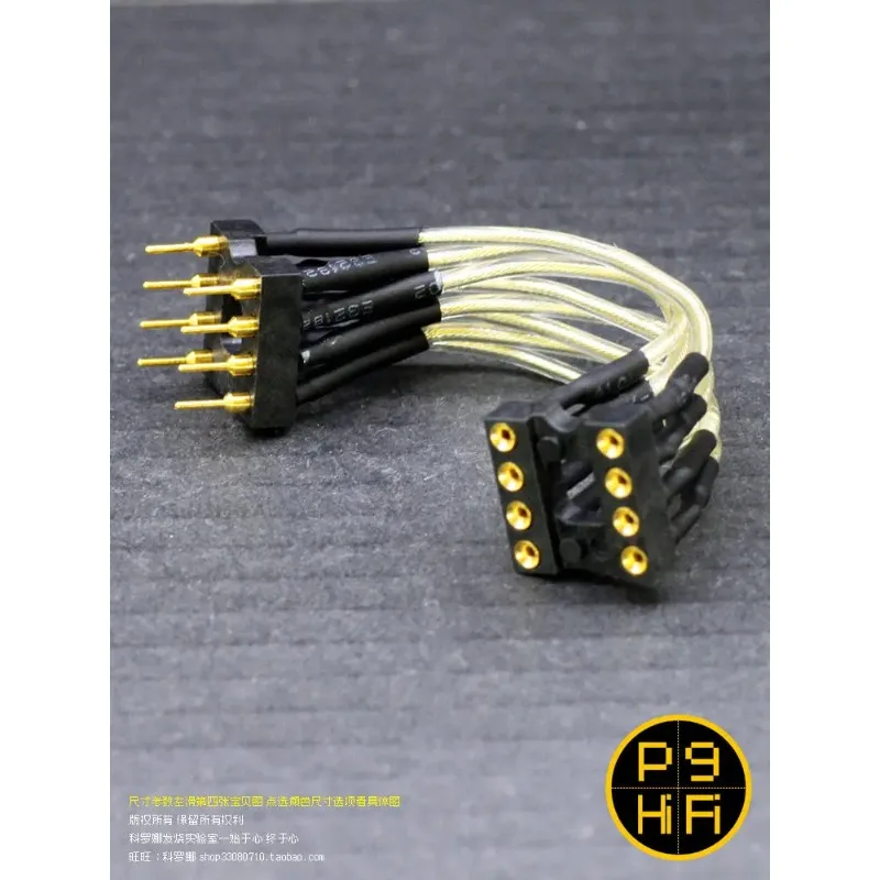 Extended DIP8 IC Socket 8 Pin Beryllium Copper Contact High Precision Test Burn-in Socket