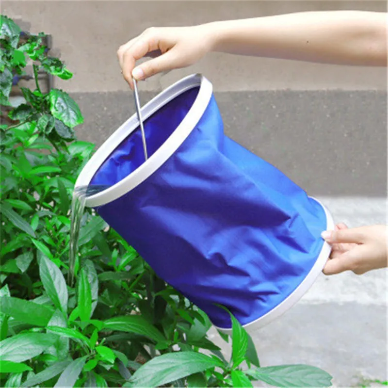 

Thickening Portable Folding Bucket Outdoor Camping Fishing Bucket Car Storage Container Car Wash Mop Bucket Cleaning Tools