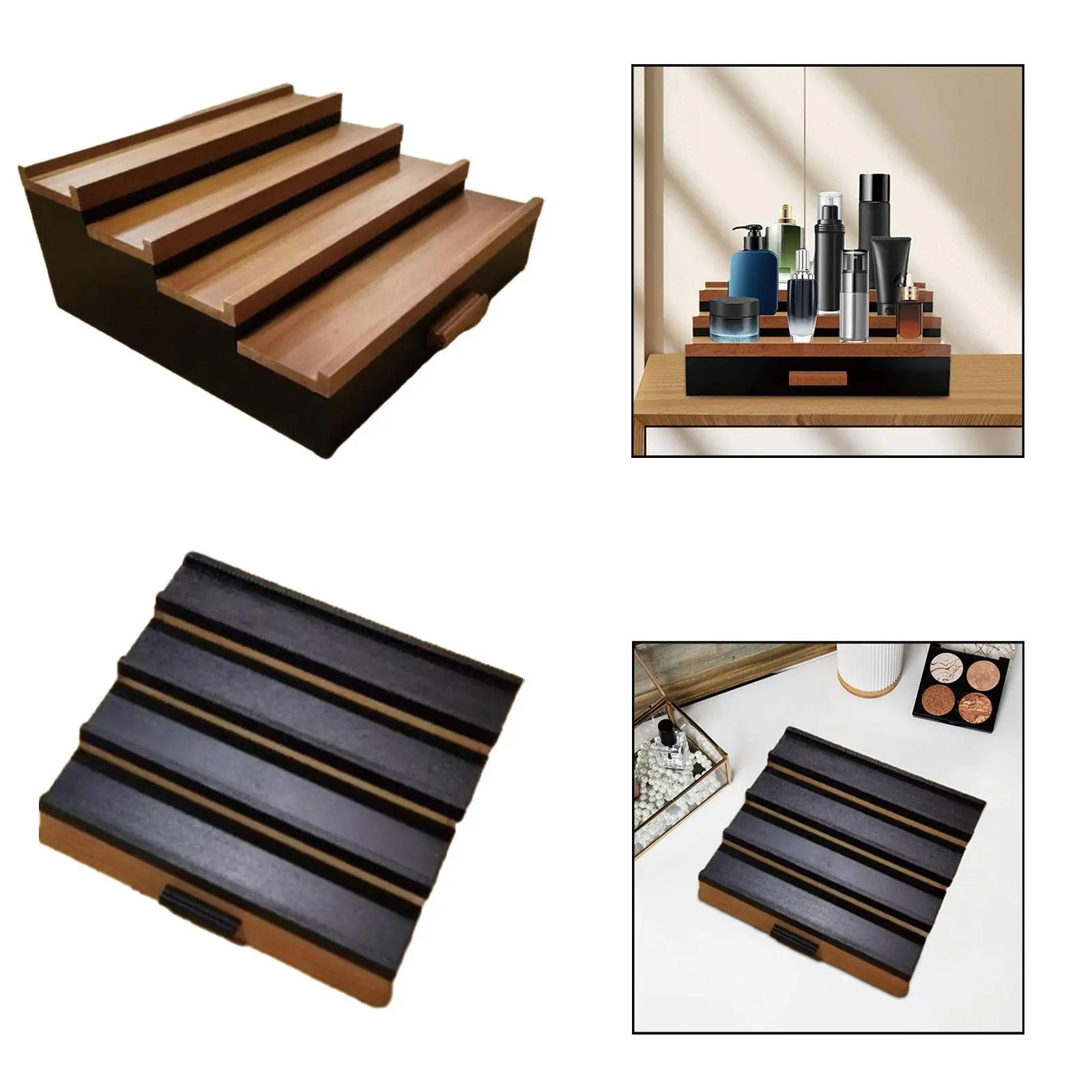 Présentoir Riser Stand maquillage poupées Collection polyvalent Figure étagère cosmétique