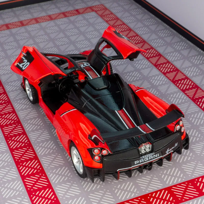 CCA 1:32 simulation Pagani alloy car model super sports car doors on both sides that can be opened rich in details