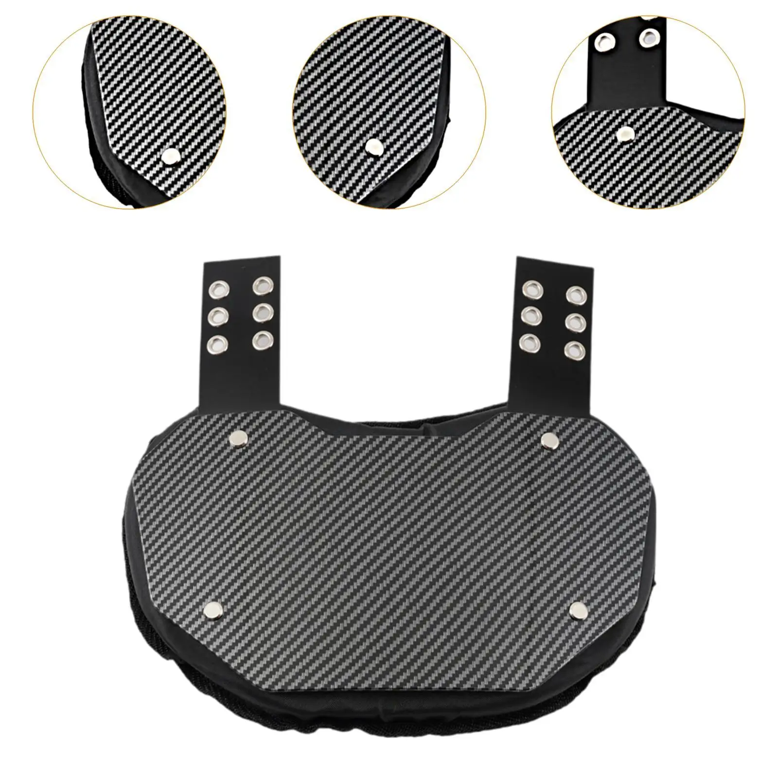 Football Backplate High Impact Protection Plate for Training Adults Youth 5