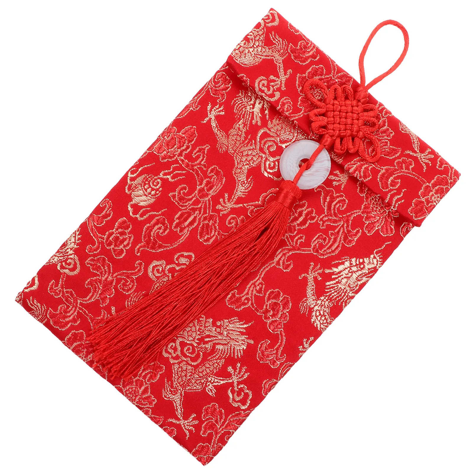 الحزم الحمراء الفاخرة الساخن ختم تصميم احتفالي الحقيبة المال للعام الصيني الجديد هدية المغلف إمدادات الحفلات المغلفات الحمراء #6