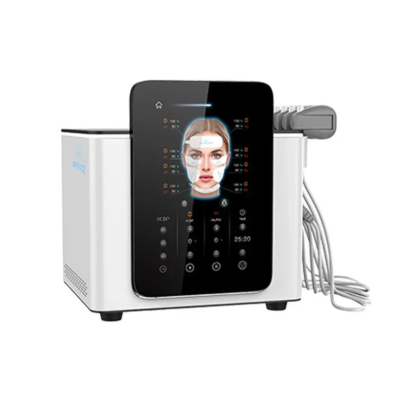 Microcurrent Facial Massage Machine EMS RF Sculpting Skin Rejuvenation Lifting Firming Tightening Device for Facial Care