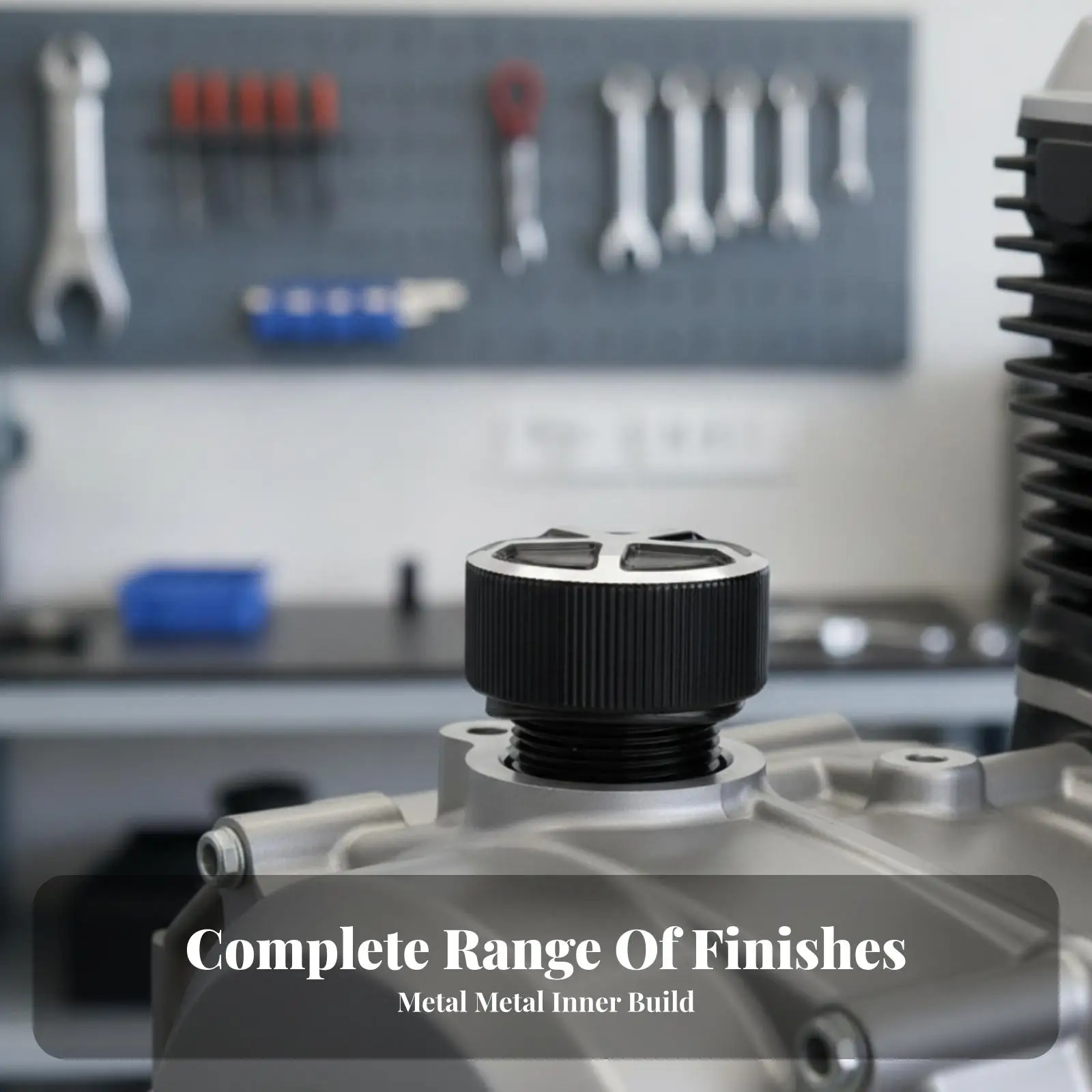FZ XJ750 Motorcycle Oil Screw M27x1.5 Aluminum Alloy Cylinder Plug with Recessed Five Section Top Cap
