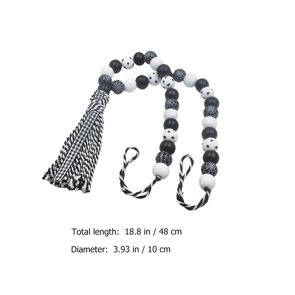 Modischer Halloween-Vorhang mit Raffhalter, Spinnennetz-Muster, starkes Dekor für Fenstervorhänge zu Hause, einfach und stilvoll