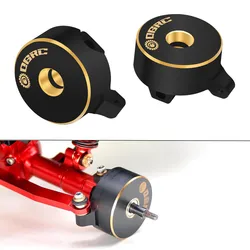 17.5g Brass Knuckles Heavy Duty Front Steering Knuckles for 1/24 Axial SCX24 C10 JLU Gladiator Bronco Deadbolt Upgrades Parts