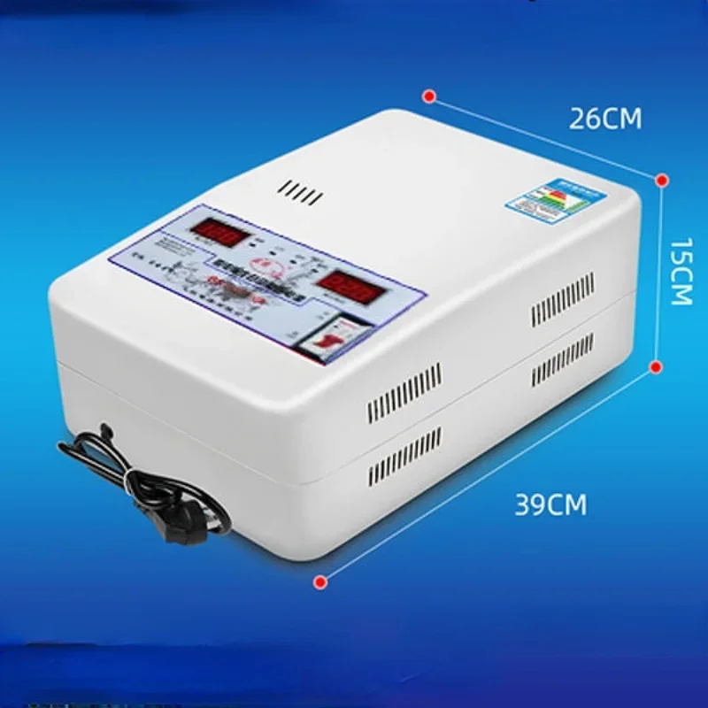 Stabilizator napięcia 15KVa z napięciem wejściowym 130 V-270 V i wyjściem 220 V Automatyczny zasilacz stabilizowany do użytku domowego Sprzęt narzędziowy