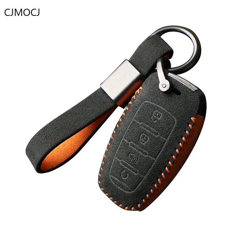 

Suede Key Case for Haval H6, H2S, M6, F5, H4, and Big Dog F7 - Premium Key Cover and Protector Keybag