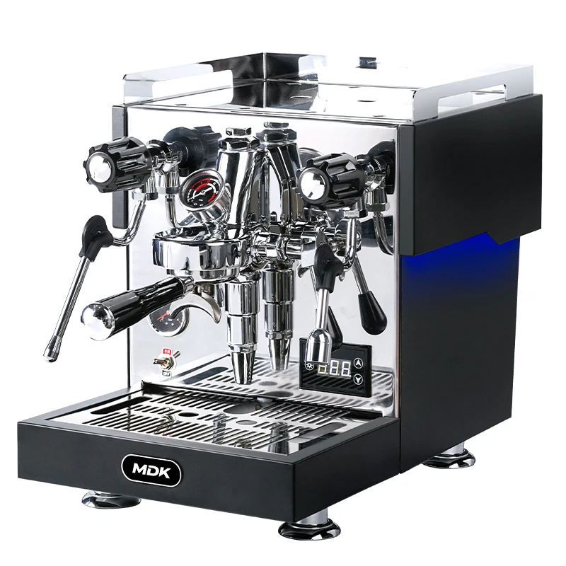 2025 MDK MC-10 Tea And Coffee Machine Semi Automatic Italian 58mm Group Head Smart Frother Steam Wand For Cars Small Home Use