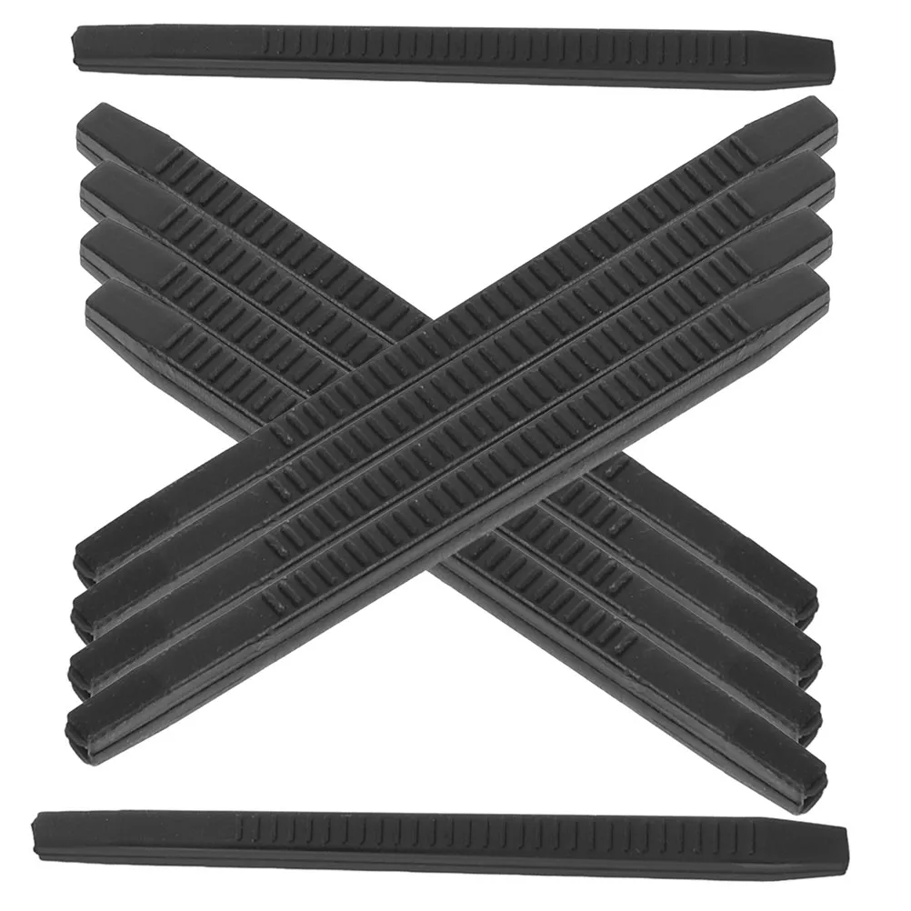 

10Pairs Silicone Anti Slip Eyeglass Temple Sleeves Arm Covers Sunglasses Ear Cushions Retainer Temple Tips