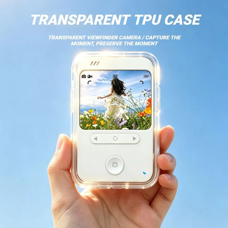 For Godox C100 Transparent TPU Protective Case Drop and Scratch Resistant Applicable To Transparent Viewfinder Camera