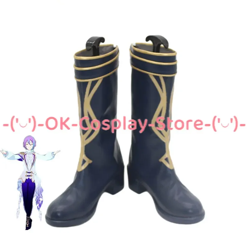 Game Project Sekai Colorful Stage Jellyfish Kamishiro Rui Cosplay Shoes PU Shoes Halloween Boots Cosplay Props Custom Made