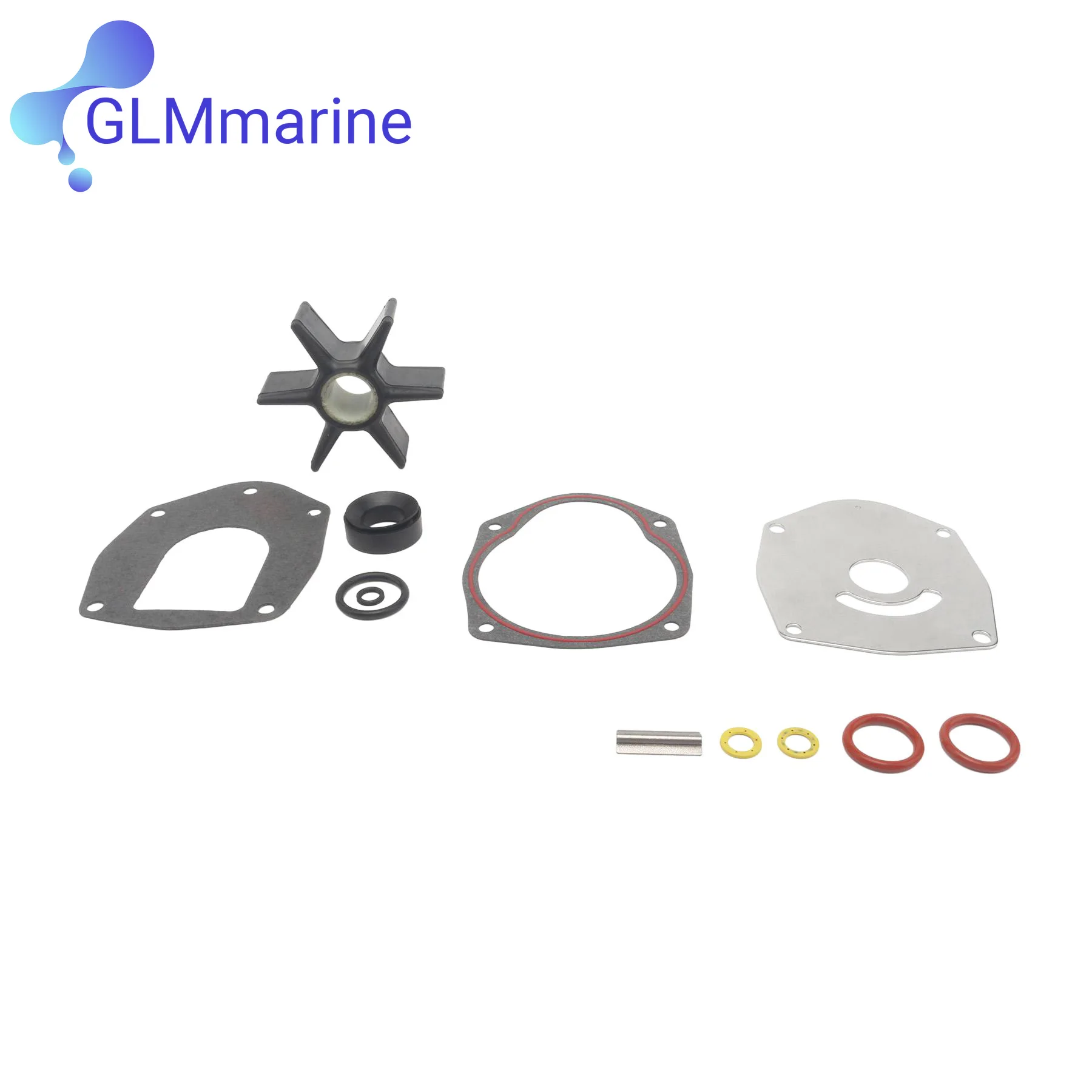 

43026Q06 Water Pump Impeller Repair Kit for Mercury Mariner 40 55 60 HP D E F Series Outboard Engine 43026T8 43026Q5 8M0100526