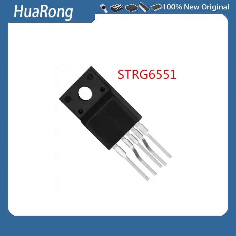 

5PCS/LOT STRG6551 STR-G6551 TO-220F-5