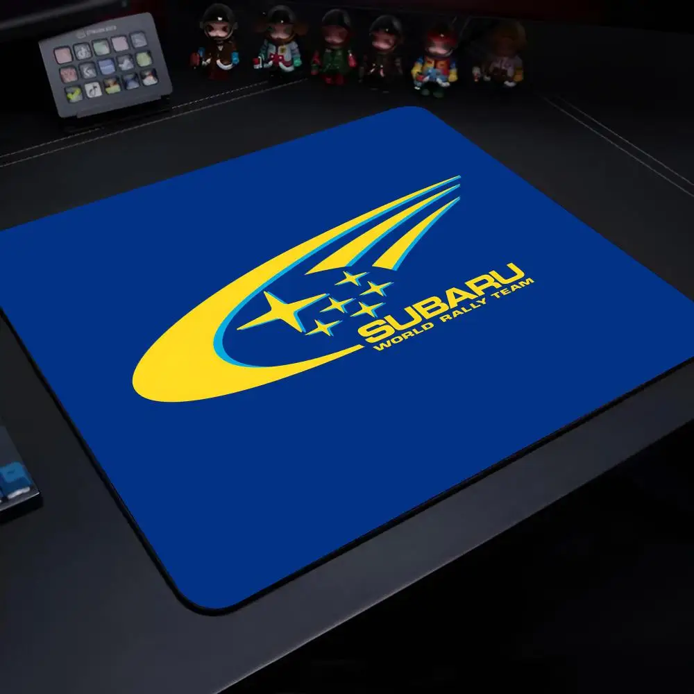 Subaru WRX STR Logo fire protection Mouse Pad Gaming Laptops Keyboard Mat Deskmat Pc Accessories Desk Protector Mousepad Gamer M